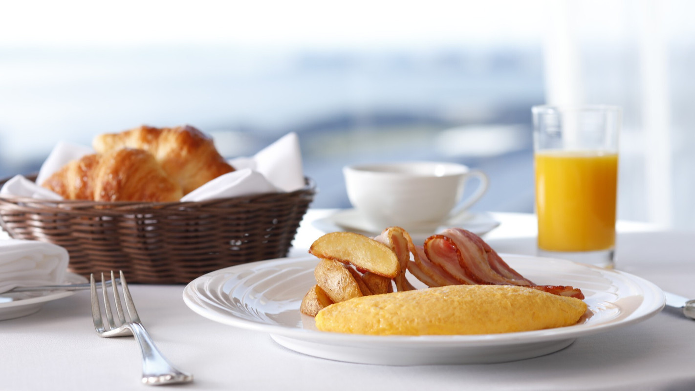 ルームサービス朝食