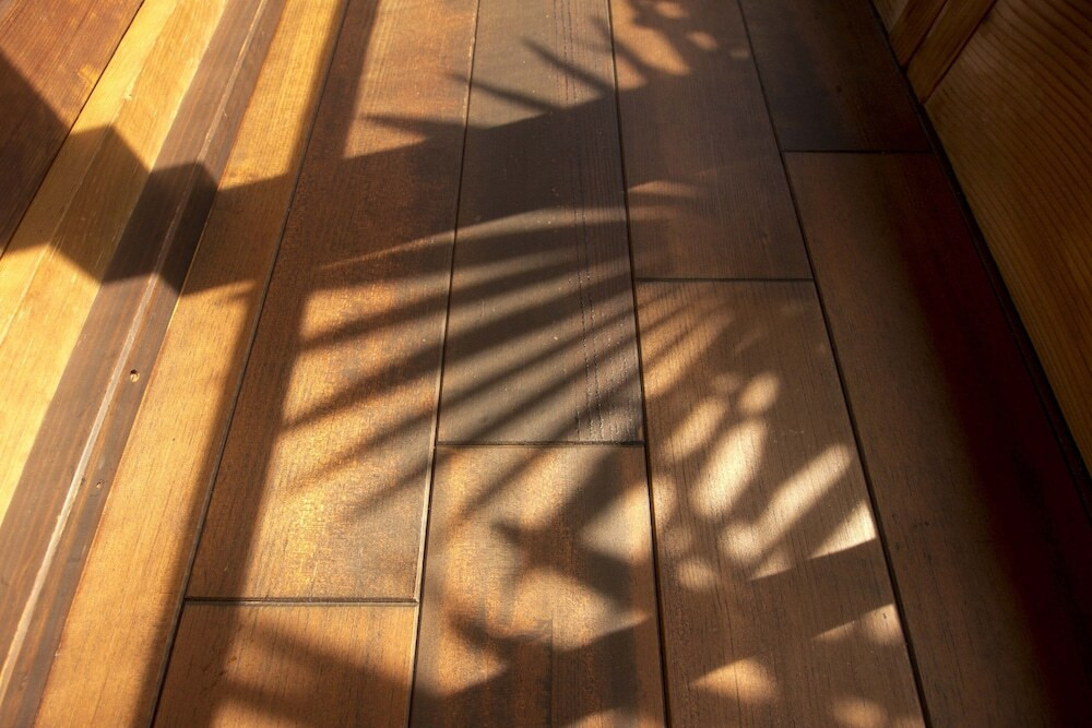 客室内のダイニングエリア