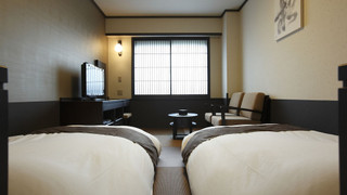 和風ツイン◆ベッドorマットレス2台(2名定員）21平米