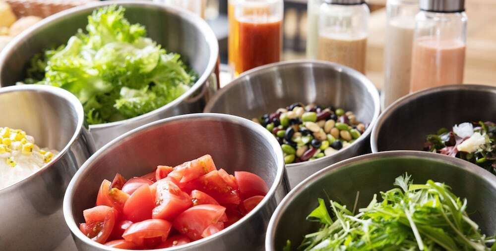 朝食ビュッフェ