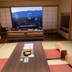 お部屋は綺麗で広いです。リビングからはアルプスが一望できます
