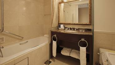 本館グランドツイン・ダブルのバスルーム / 5