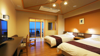 ユニバーサル 和洋室 海一望絶景テラス温泉露天風呂付 禁煙