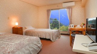 (禁煙)洋室ツイン又はトリプル(バス·トイレ付)