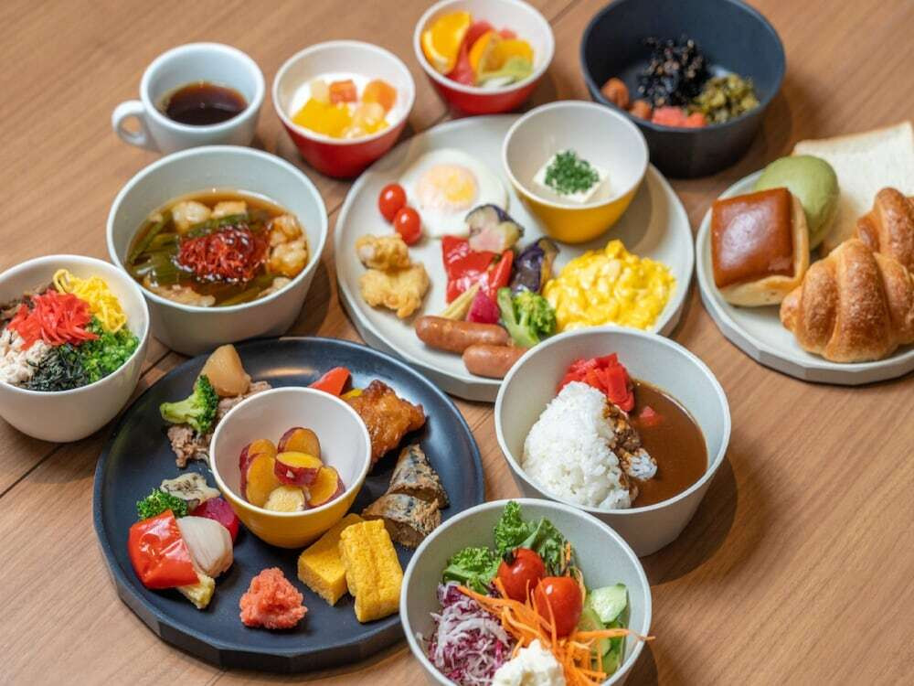 朝食ビュッフェ