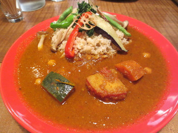 「円町リバーブ」料理 1096247 （1.5辛）野菜カレー￥850