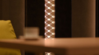 【栗】大きなツインベッドの和洋室