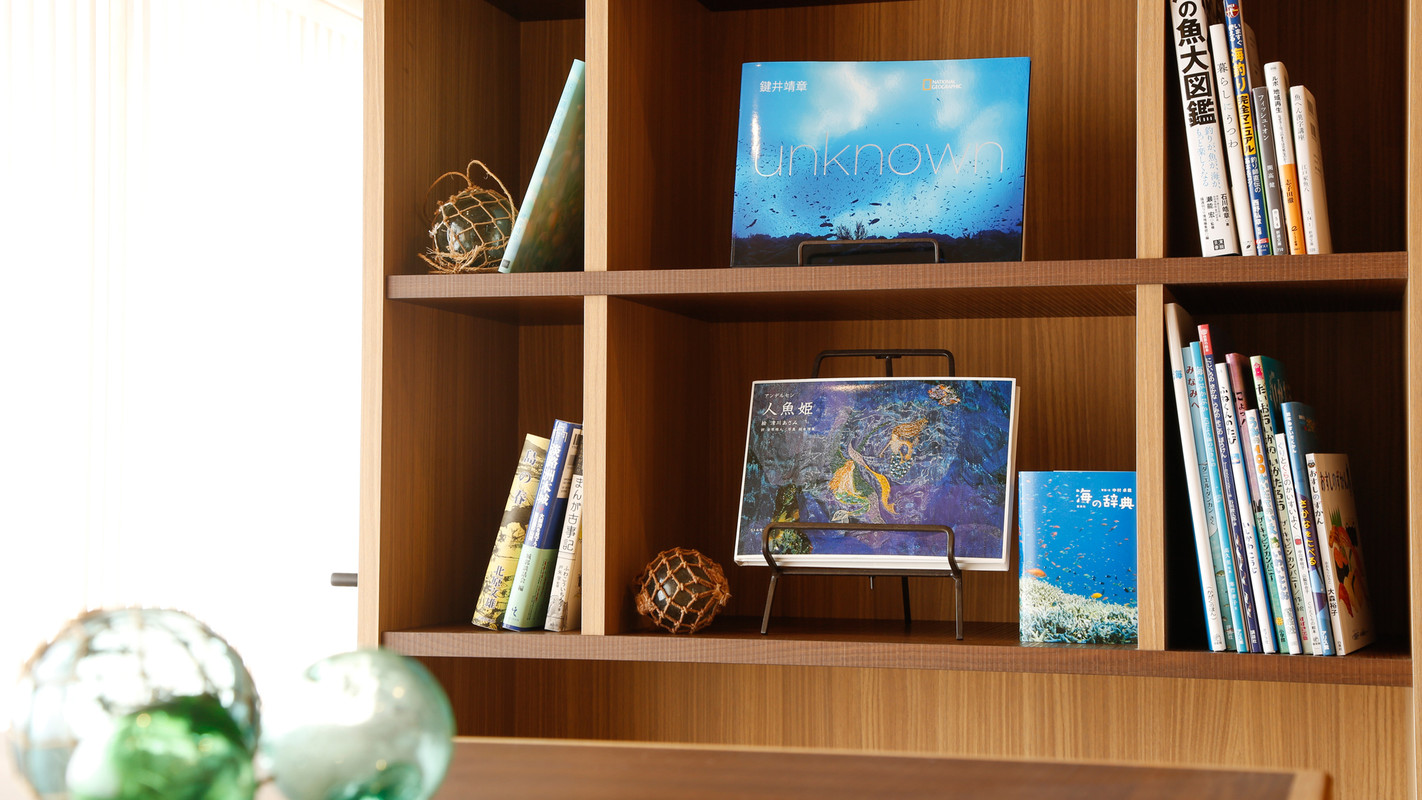 2階 ミニライブラリー