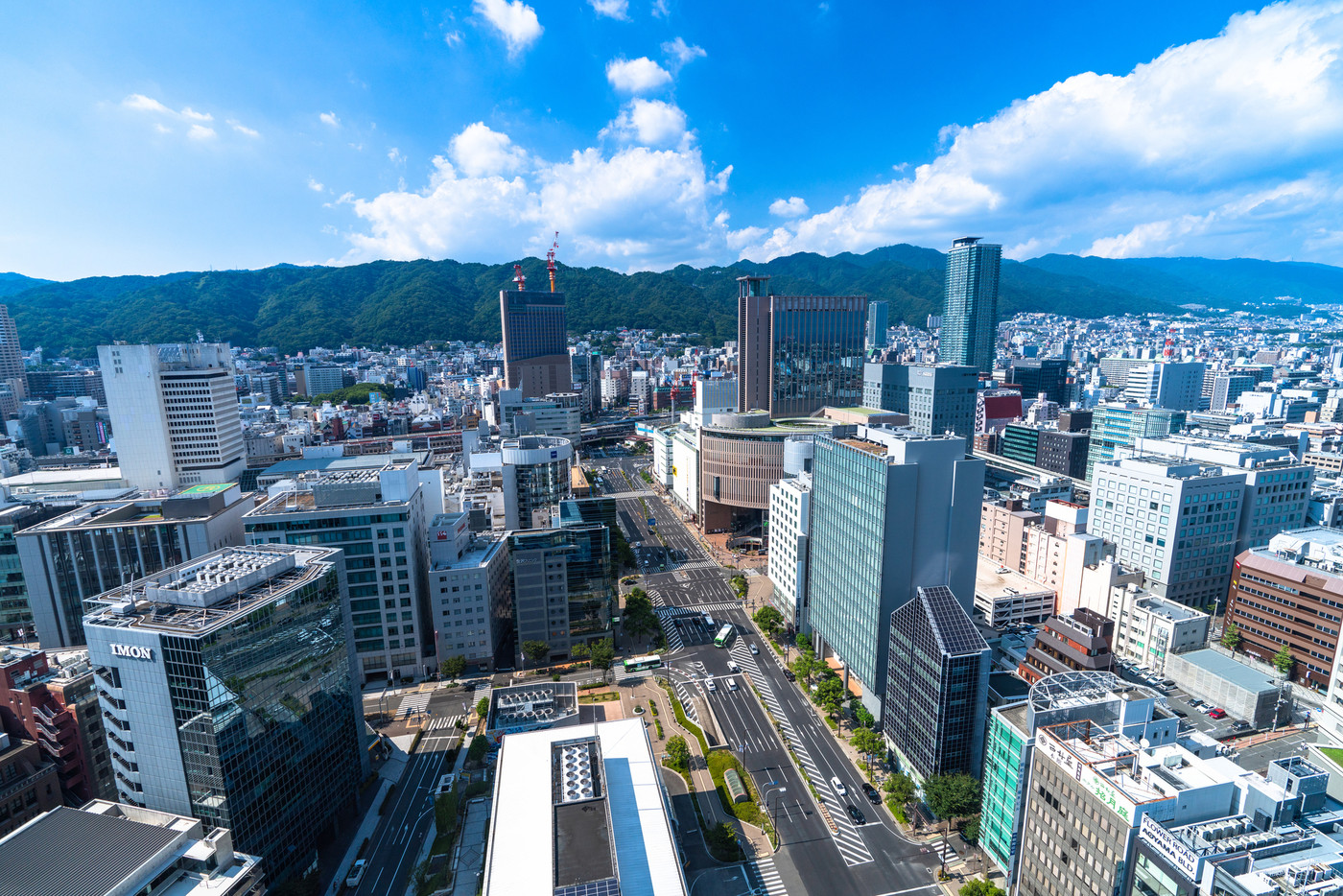 《兵庫県》三宮の街並み・神戸市中心街