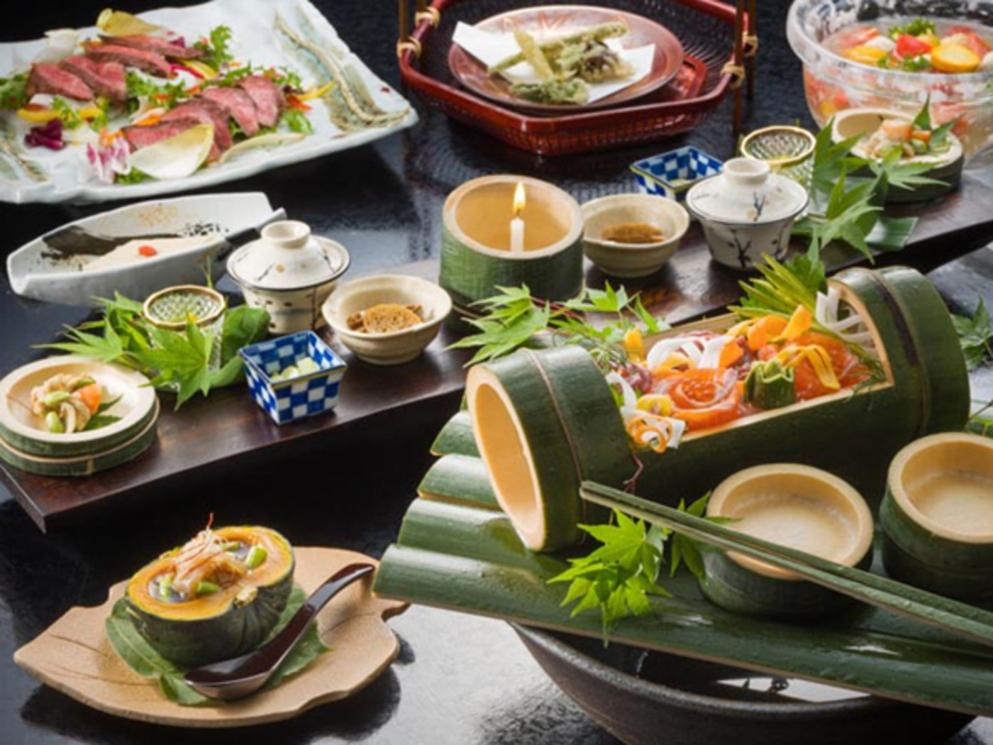 “離れ”のお部屋でくつろぎ、信州京モダン会席に舌鼓4256599