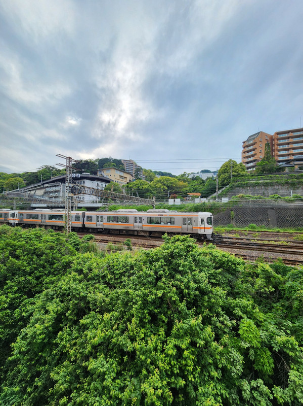 部屋はトレインビュー