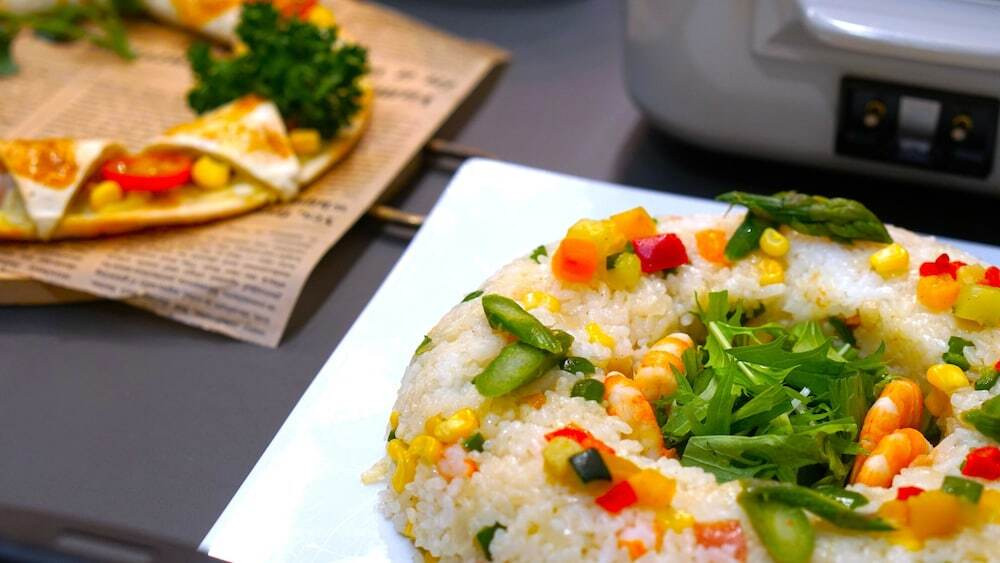 朝食ビュッフェ