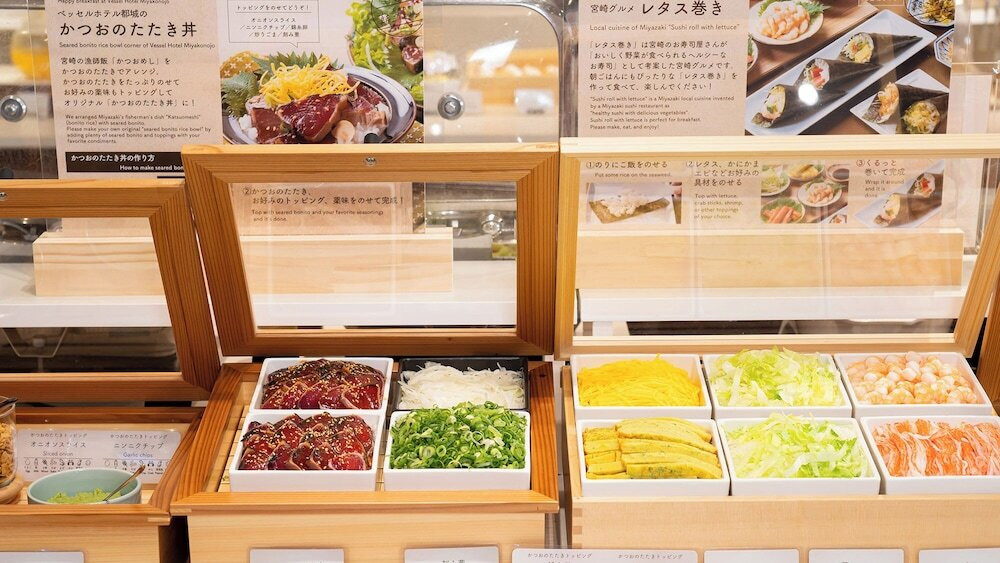 朝食ビュッフェ