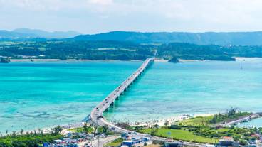 古宇利大橋と古宇利島の風景 / 1
