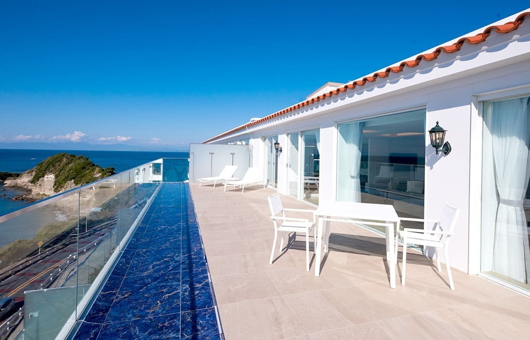 ルーフトップテラススイート バルコニー