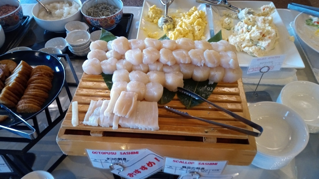 「紋別セントラルホテル」 料理 213676587 ホタテ都タコの頭