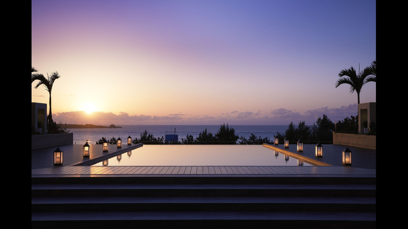 サウナ&インフィニティプールからのサンセットで癒しの滞在♡3995486