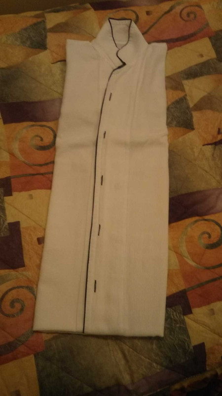 パジャマはワンピースタイプ。