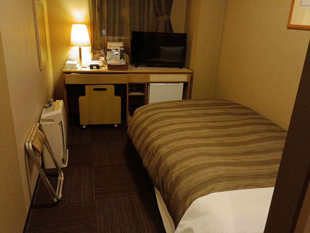 泊まった客室の様子