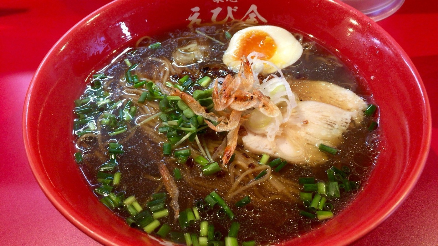 「築地　えび金」料理 18463 海老そば