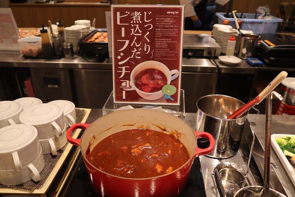 朝食ビュッフェ