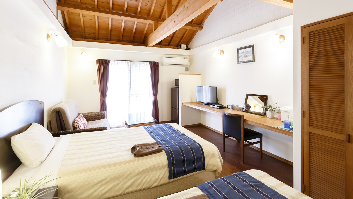 島に暮らすような感覚で滞在できる、コテージタイプのホテル3494594