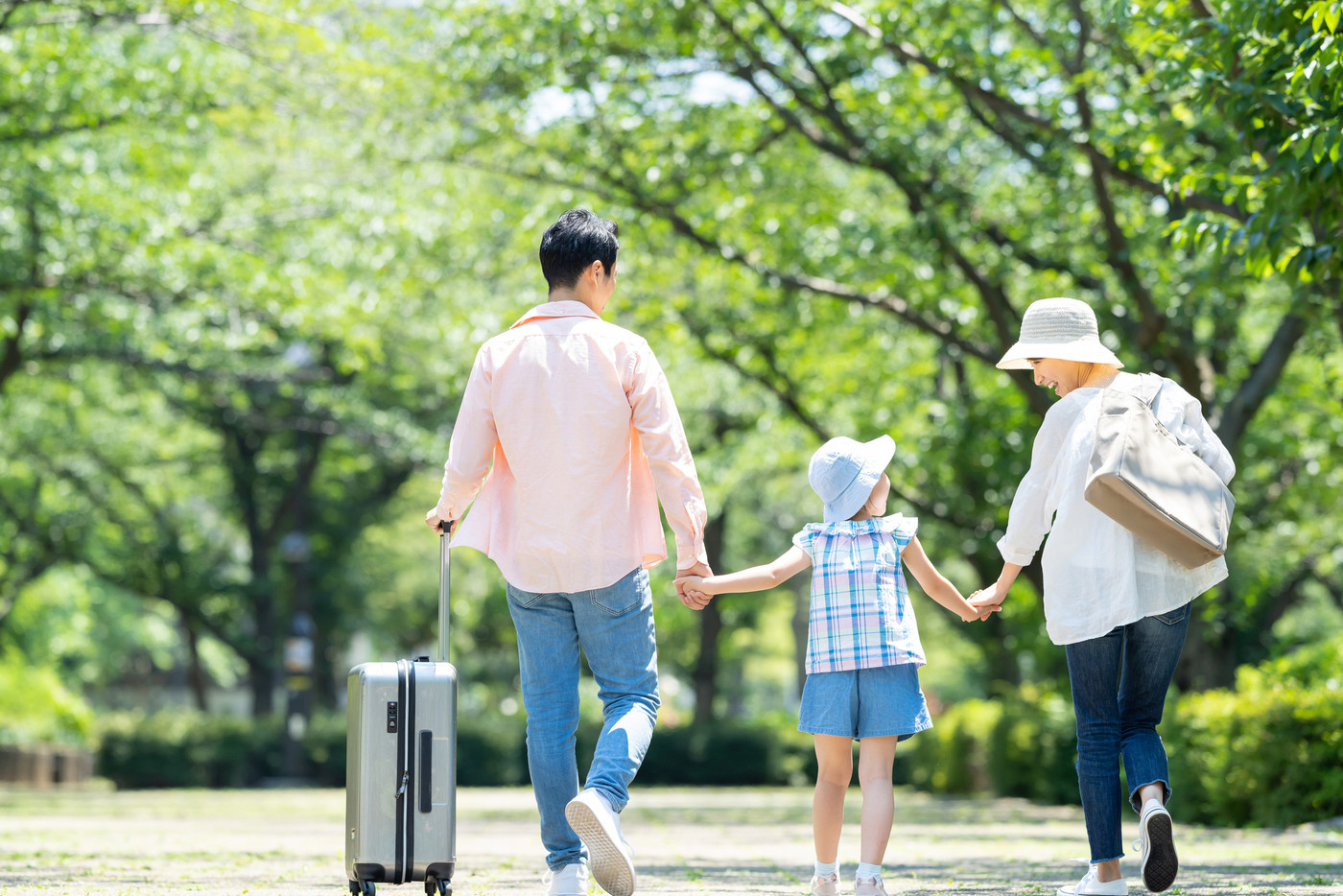 家族旅行 親子 ファミリーイメージ