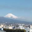 部屋からの富士山