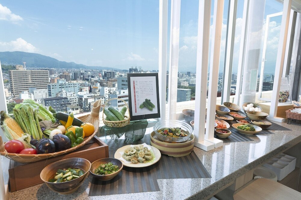朝食ビュッフェ