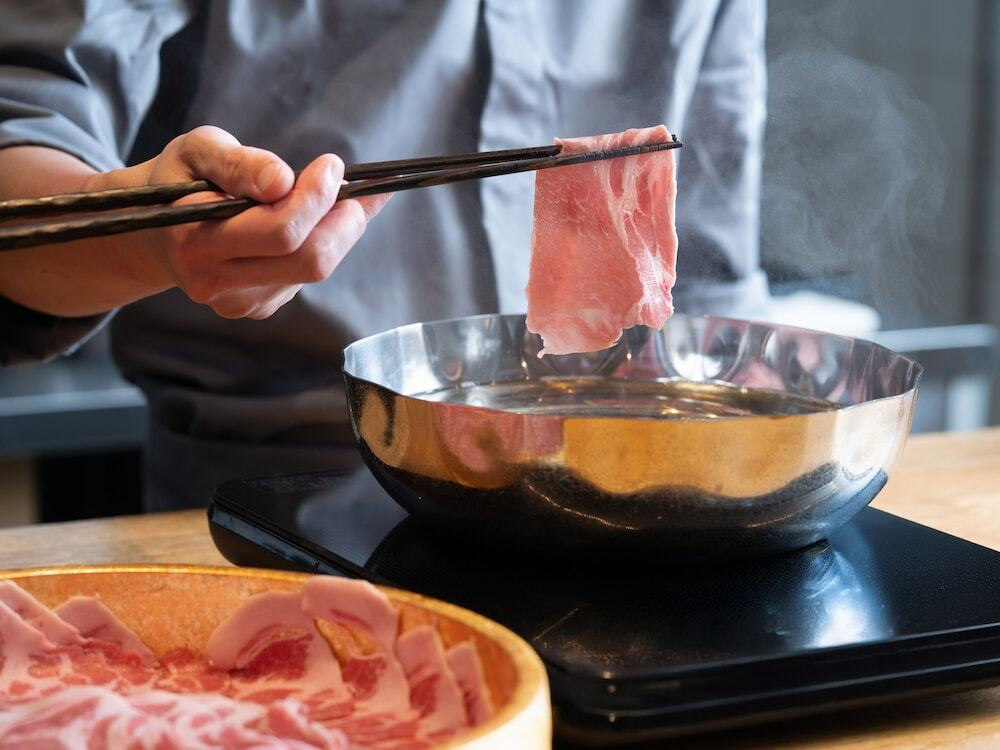 朝食ビュッフェ
