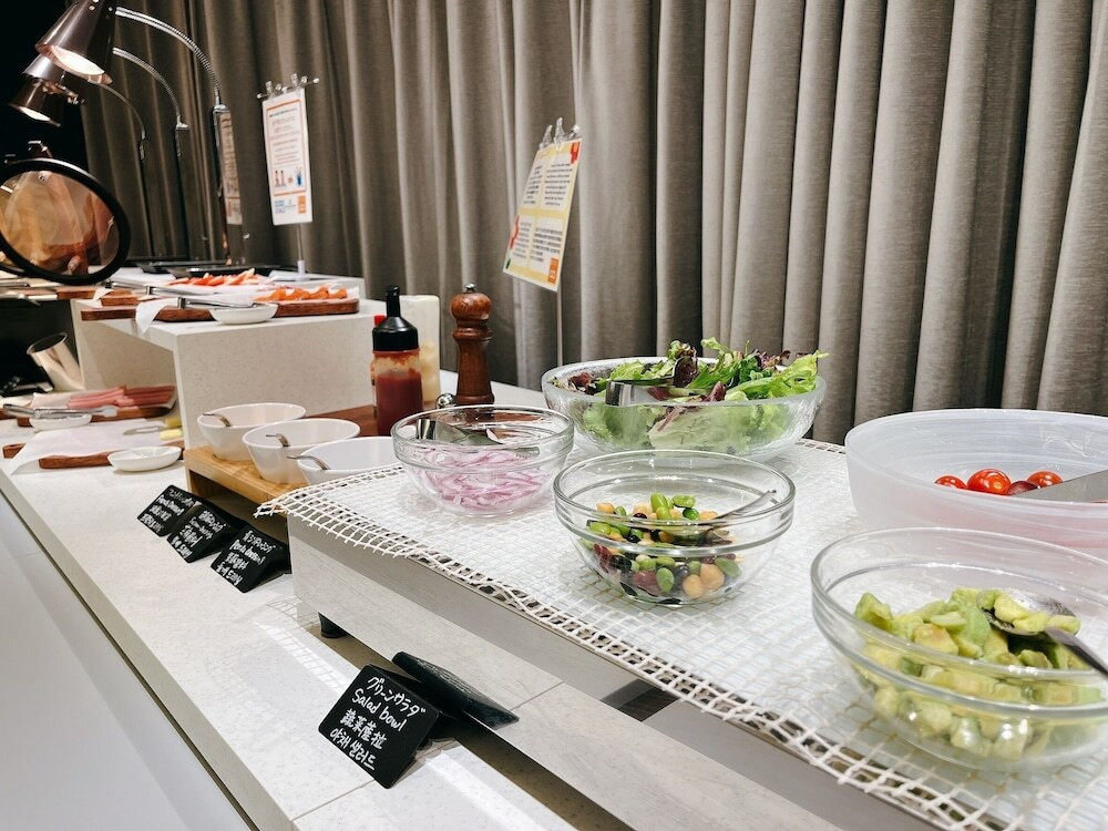 朝食ビュッフェ
