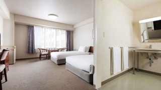 クラシック ルーム シングルベッド 2 台 レイクビュー