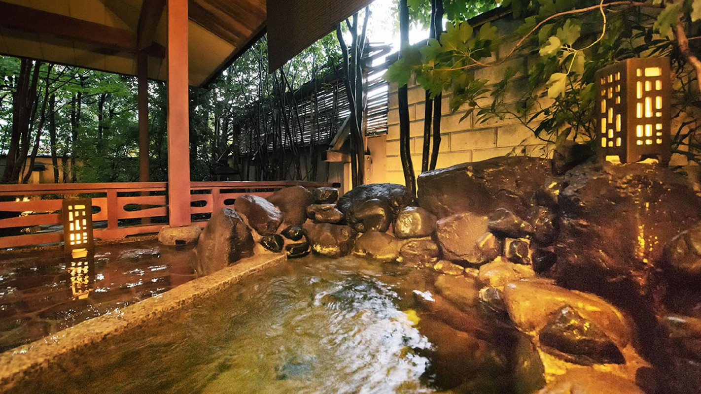 特別室 聚楽第／露天風呂