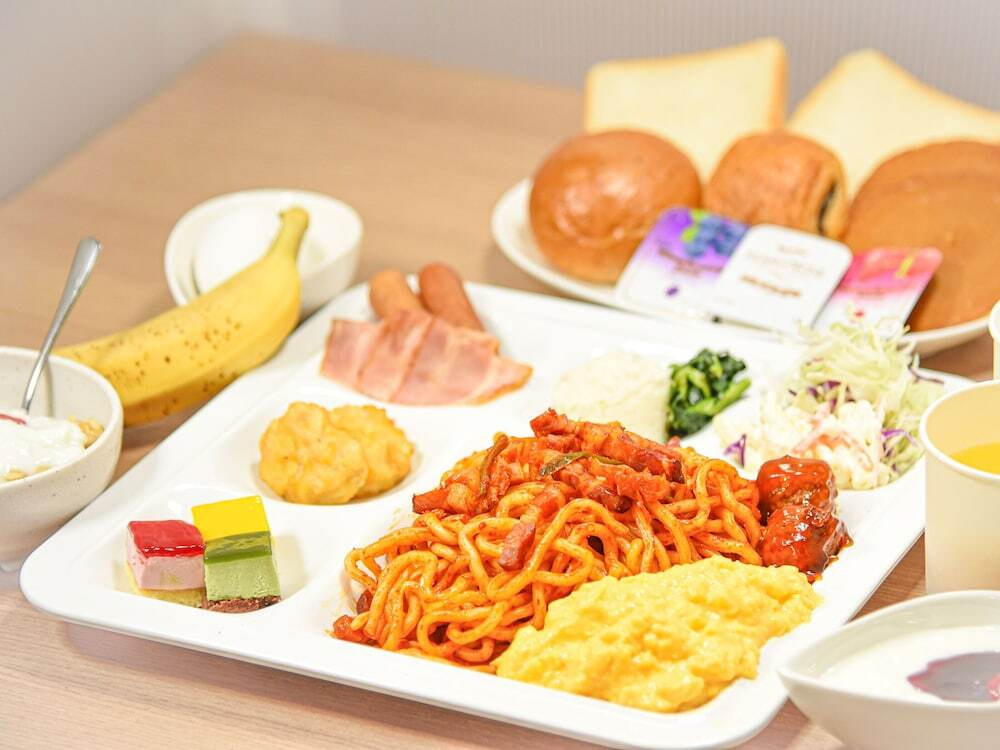 朝食ビュッフェ