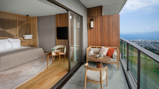 スタンダード ダブルルーム, シティビュー, マウンテンビュー, 夜景がきれい, 禁煙 (クラシックキング　シティビュー)