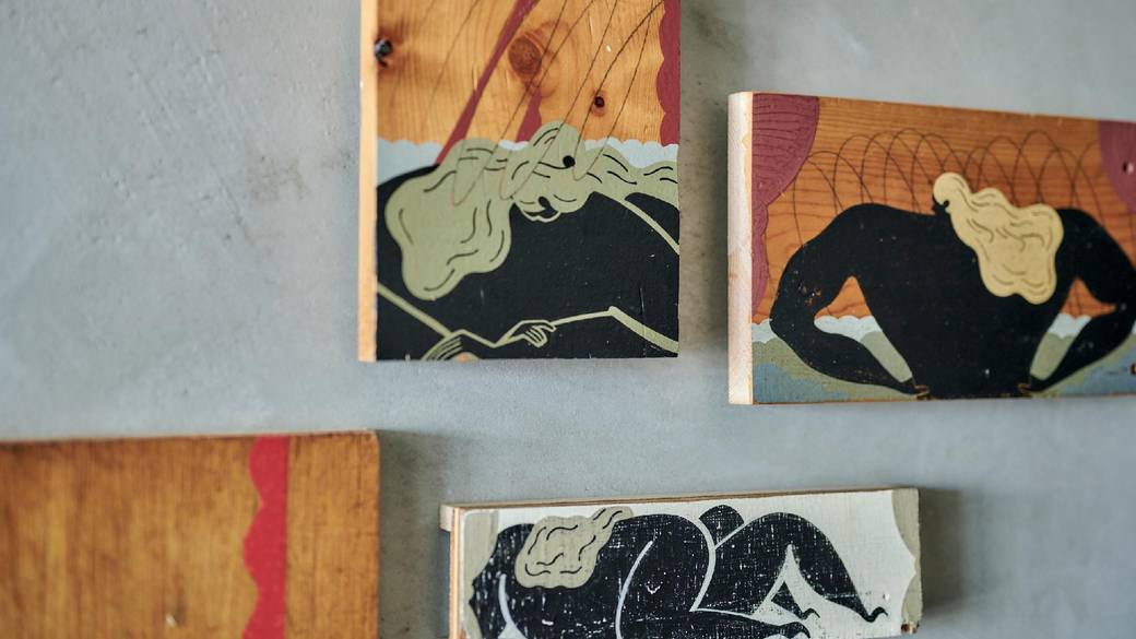 全客室異なるデザイン
アート＆鉄骨が主役の客室 / 5