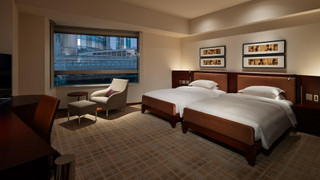 デラックス ルーム シングルベッド 2 台