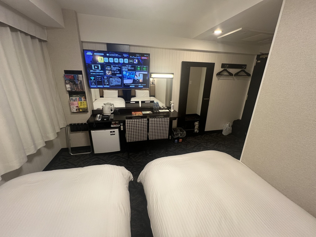 テレビも大きくていいですね。