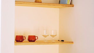 スタジオ ダブルベッド 1 台