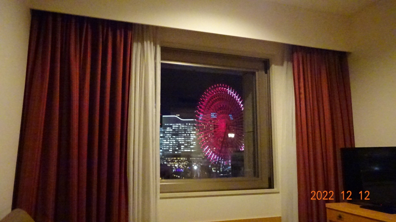 部屋に入って見える景色です