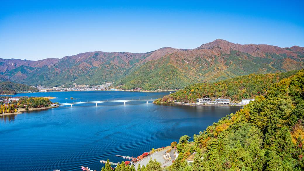 河口湖天上山公園からの景色 / 2