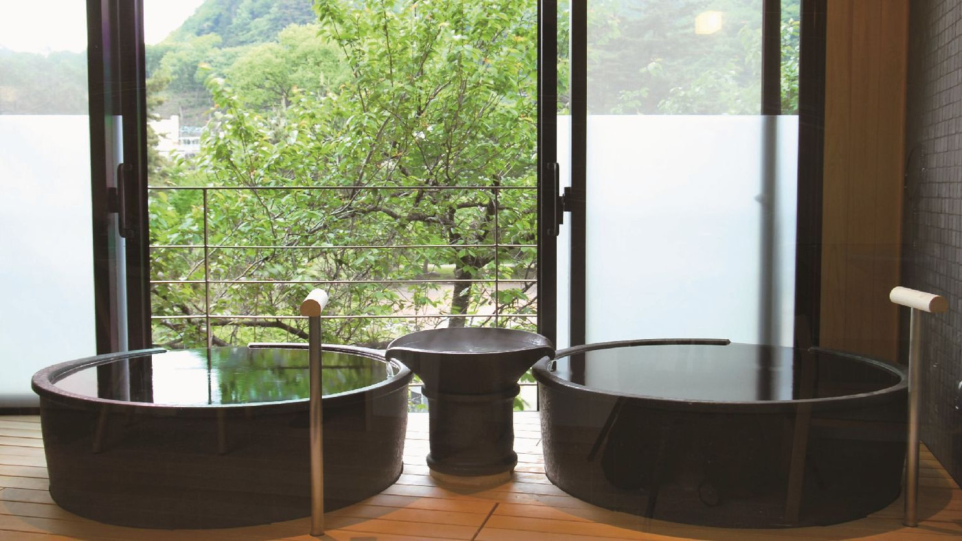 貸切風呂は5種類♡栄養たっぷりな無農薬野菜のこだわり料理がいただける4247688