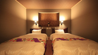 [離れ] Type S/温泉露天風呂+和リビング+寝室 (ツイン) 禁煙 (12歳以下は宿泊頂けません)