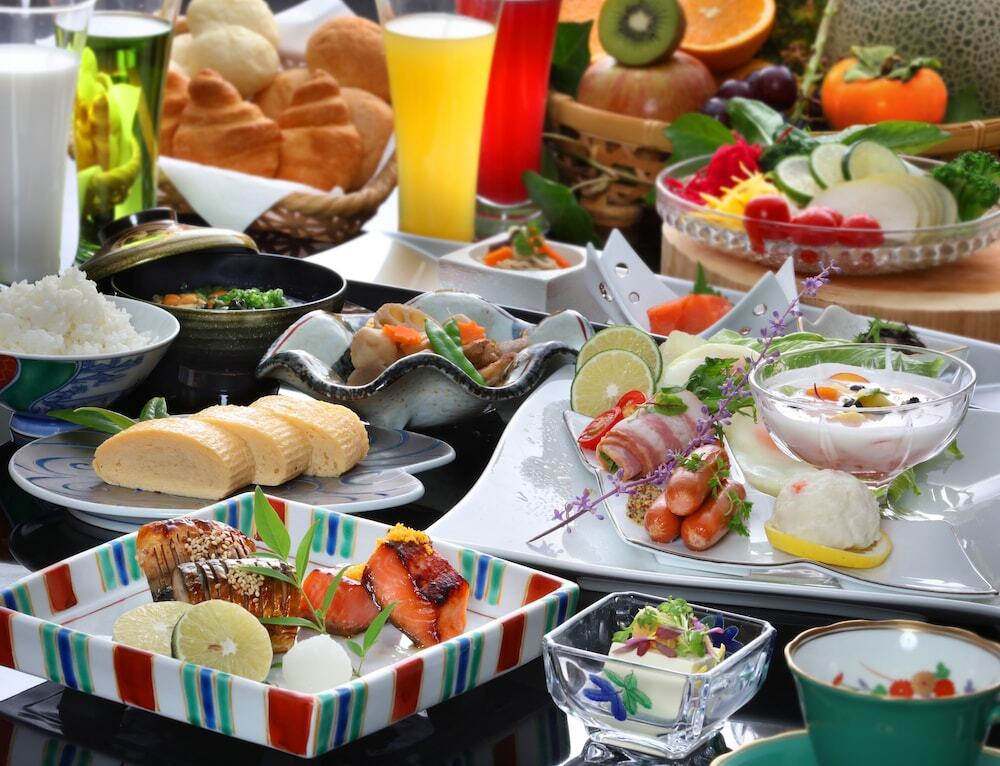 朝食バイキング一例