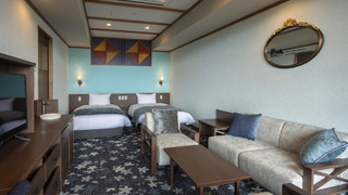 ツインルーム確約温泉露天風呂付 (眺望&仕様おまかせ) 禁煙