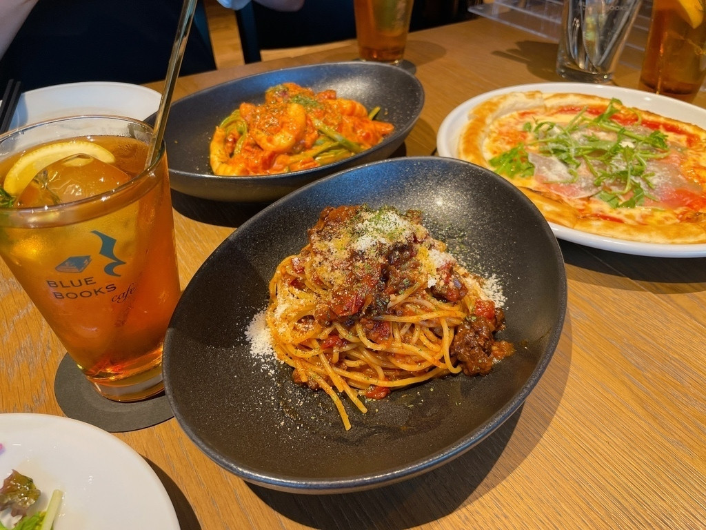 ブルーブックスカフェ 京都／ランチ・グランドメニュー一例