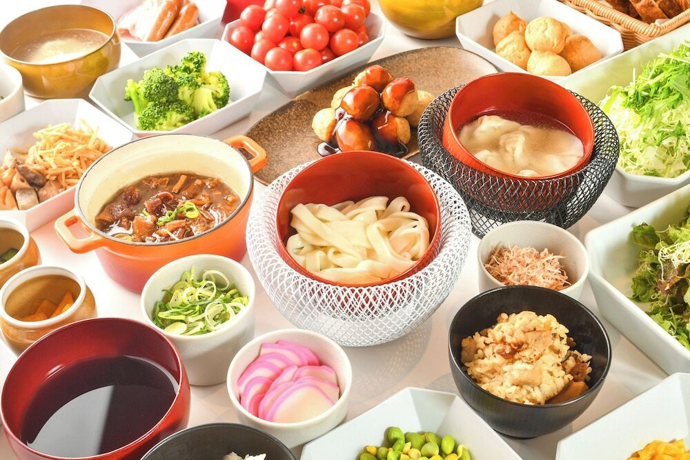 朝食ビュッフェ