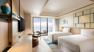 ツインデラックスルーム(サンセットビュー)