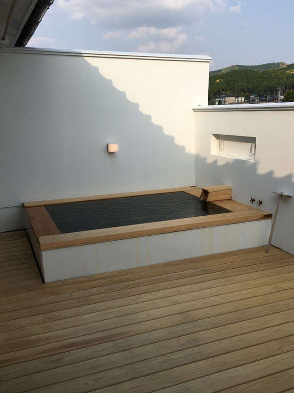 客室の露天風呂