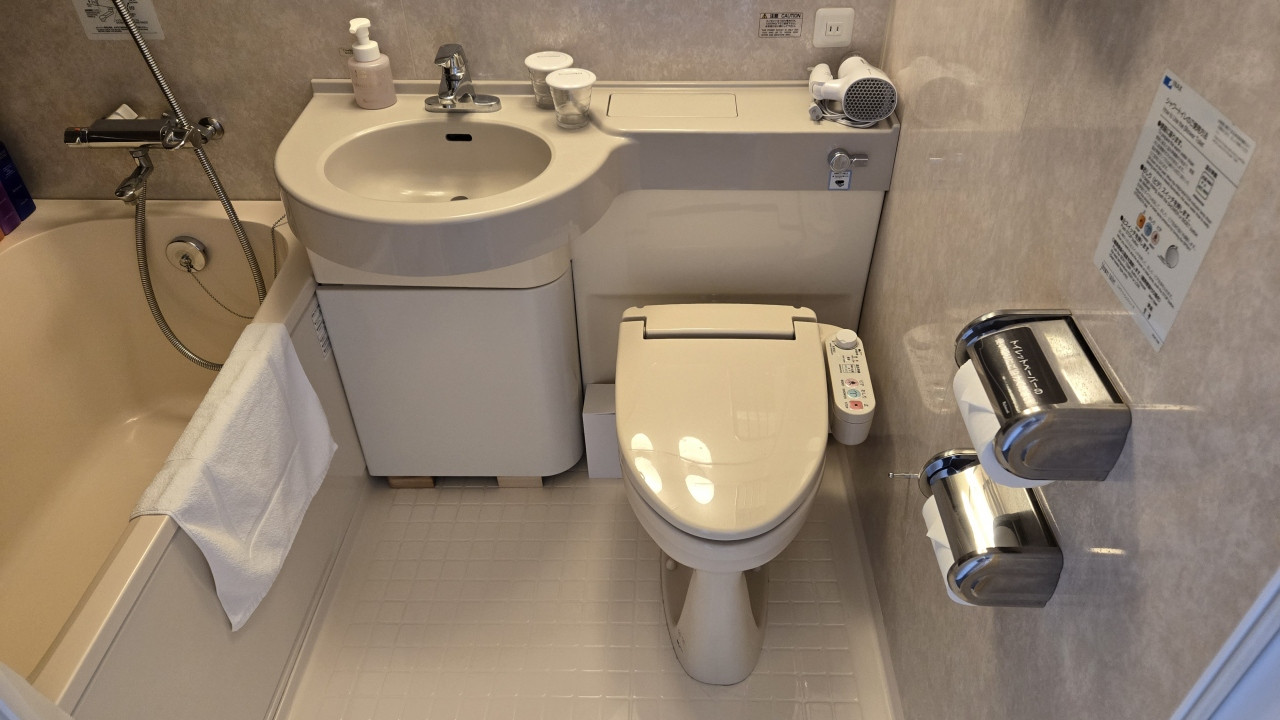 浴槽は広くゆっくりできました